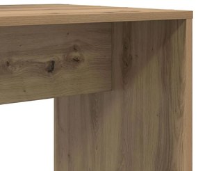 vidaXL Γραφείο artisan δρυς 138.5 x 55 x 143 εκ Επεξεργασμένο ξύλο