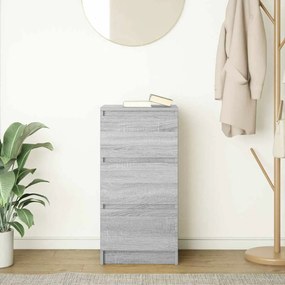 Ντουλάπι Γκρι Sonoma 37,5x35x76 εκ. Ξύλινο μηχανουργικό ξύλο 861729