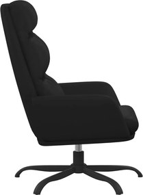vidaXL Πολυθρόνα Relax Μαύρη από Συνθετικό Δέρμα