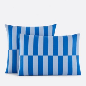 Μαξιλαρόθηκη από 50% ανακυκλωμένο βαμβάκι, Tabaka bleu