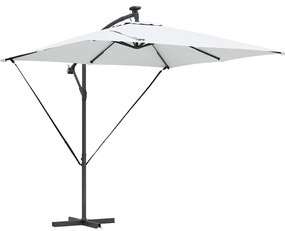 vidaXL Ομπρέλα Cantilever Banana Άμμος 249 x 249 x 250 εκ.