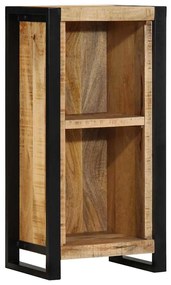 vidaXL Κομοδίνο με ράφι Καφέ 40 x 30 x 80 εκ Μασίφ ξύλο μάνγκο