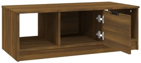 vidaXL Τραπεζάκι Σαλονιού Καφέ Δρυς 102x50x36 εκ. Επεξεργασμένο Ξύλο