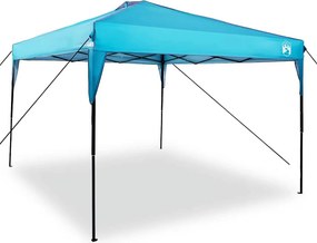 vidaXL Σκηνή Σκίασης Μπλε 290 x 290 x 251 εκ. ύφασμα