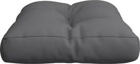 vidaXL Μαξιλάρι Παλέτας Ανθρακί 50 x 40 x 12 εκ. Υφασμάτινο
