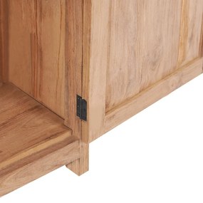 Μπουφές 50 x 30 x 90 εκ. από Μασίφ Ξύλο Teak - Καφέ