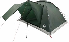 vidaXL Σκηνή Camping 6 ατόμων Στρατιωτικό Πράσινο