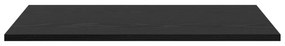 vidaXL Δίσκος Βιβλιοθήκης 4 pcs Μαύρο 100 x 40 x 1.5 εκ. Μοριοσανίδα