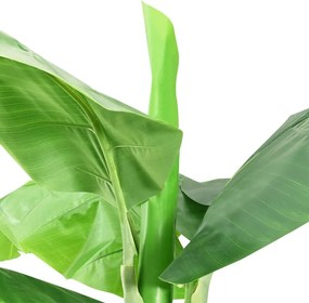 vidaXL Μπανανιά Τεχνητή Πράσινη 300 εκ. με Γλάστρα