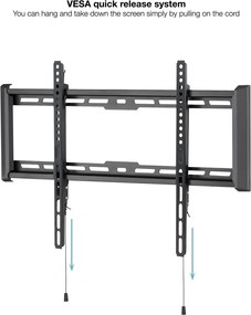 Βάση Τηλεόρασης TooQ LP1083F-B 80" 75 Kg