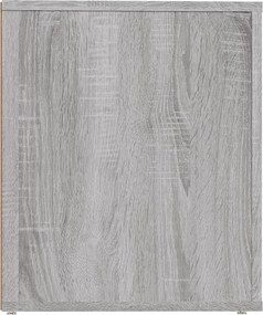 vidaXL Κομοδίνα 2 τεμ. Γκρι Sonoma 50x39x47 εκ.