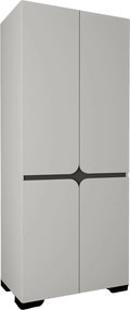 Ντουλάπα Γκρι DREIN 90x52x210