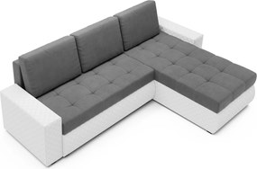 Γωνιακός καναπές Riverside-Gkri-Leuko - 148.00Χ245.00Χ85.00cm