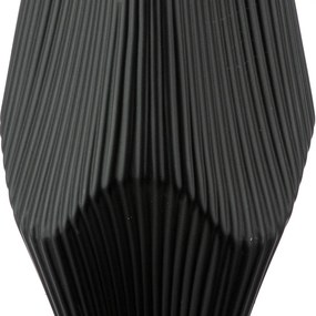 Βάζο Κεραμικό Μαύρο 15X15X30Cm 15X15X30Cm