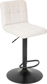 Σκαμπό Μπαρ Με Πλάτη (Σετ 2τμχ) A-S Delek Beige 207339A
