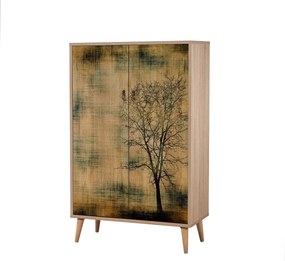 Ντουλάπι Sonoma Δρυς GODIPU 80x36x127