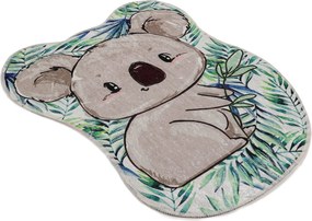 Hall Carpet (80 x 100) Koala Shape Multicolor