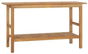 Έπιπλο Μπάνιου 132 x 45 x 75 εκ. από Μασίφ Ξύλο Teak