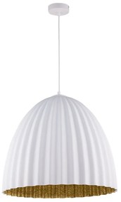 Φωτιστικό Οροφής Telma L 70 32029 58x70 White-Gold Sigma Lighting Fiberglass