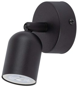 Φωτιστικό Οροφής - Σποτ Top 4784 1xGU10 10W 15x13cm Black TK Lighting
