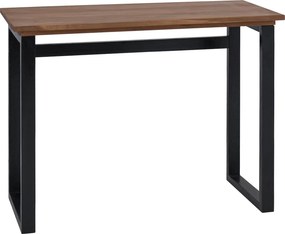 vidaXL Γραφείο Φυσικό Στερεό Ξύλο Τίκ 100 x 45 x 75εκ