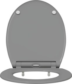 vidaXL Λεκάνη Γκρι 45,5 x 37,5 x 3,8 εκ. Δυροπλάστ