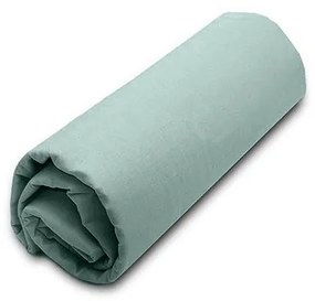 Κατωσέντονο Menta με λάστιχο 27 Aqua Ημίδιπλο (120x200+20)