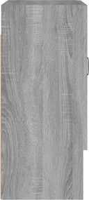 vidaXL Ντουλάπι Τοίχου Γκρι Sonoma 60x31x70εκ. Επεξεργασμένο Ξύλο