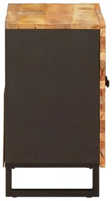 vidaXL Ντουλάπα Νιπτήρα Mπάνιου με αποθήκευση Φυσικό 62 x 33 x 58 εκ.