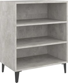 vidaXL Ντουλάπι Γκρι Σκυροδέματος 57x35x70 εκ. Επεξεργασμένο Ξύλο