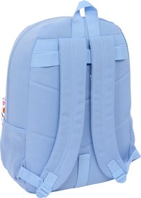 Σχολική Τσάντα Smiley Joyful Μπλε Πολύχρωμο 30 x 46 x 14 cm