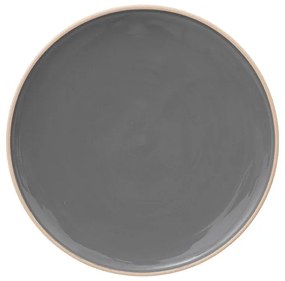 Πιάτο Φαγητού Ρηχό (Φ27) S-D Asma Grey 154635D