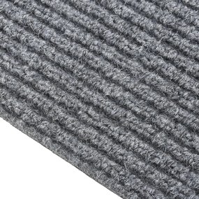 vidaXL Χαλί Διάδρομος / Συλλέκτης Βρωμιάς Γκρι 100 x 450 εκ.