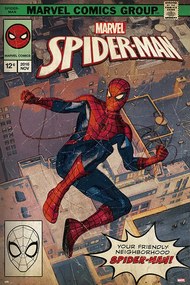 Αφίσα Spider-Man - Comic Front, (61 x 91.5 cm)