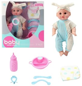 Κούκλα μωρό με σετ φροντίδας - YL130-7 - 917454