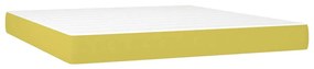 vidaXL Στρώμα με Pocket Springs Πράσινο 180x200x20 εκ. Υφασμάτινο