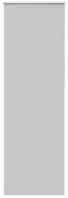 vidaXL Ρολέρ Μπλακάουτ ανοιχτό γκρι 75x230 cm Πλάτος υφάσματος 70,7cm