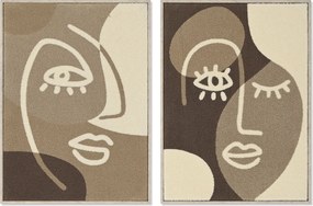 Πίνακας Home ESPRIT Αφηρημένο 53 x 4,3 x 73 cm (x2)