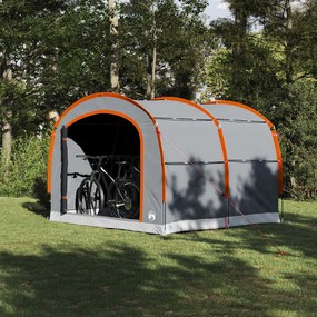 vidaXL Σκηνή Γκρι και πορτοκαλί 268 x 240 x 191 cm Πολυεστέρας