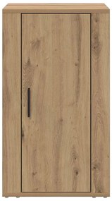 vidaXL Πλαϊνό γραφείο artisan δρυς 40 x 33 x 70 εκ. Επεξεργασμένο ξύλο