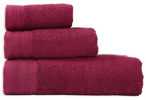 Πετσέτα Life Bordo Nef-Nef Hand 30x50cm 100% Cotton