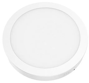 Panel Led Arca2430RW 24W 3000K 1830lm White Aca Στρόγγυλο Aluminium