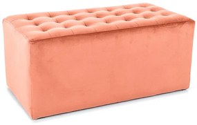 PUF LORI 2 VELVET RÓŻ ANTYCZNY BLUVEL 52 DIOMMI-80-2940