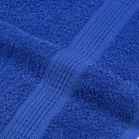 σετ πετσετών 8 τεμαχίων μπλε 360 gsm 100% βαμβάκι - Μπλε