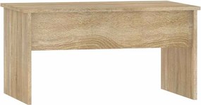 vidaXL Τραπεζάκι Σαλονιού Sonoma Δρυς 80x50,5x41,5 εκ. Επεξεργ. Ξύλο