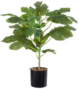 GloboStar® Artificial Garden FIG TREE 20380 Τεχνητό Διακοσμητικό Φυτό Συκιά Υ50cm