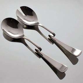 Κουτάλες Σερβιρίσματος Carmil (Σετ 2Τμχ) 00598 22cm Inox Dinox Stainless Steel