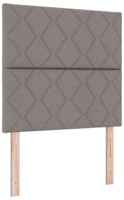 vidaXL Κρεβάτι Box Spring με Στρώμα  σε Ταπαίο, 90x190 εκ., Ύφασμα