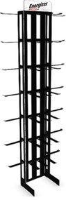 Stand Energizer Επιδαπέδιο Σιδερένιο Μαύρο (130x40x35 cm) 5x7 Θέσεων