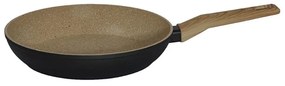 Τηγάνι Earth 01-10126 Φ24cm Beige-Black Estia 24cm Aluminium